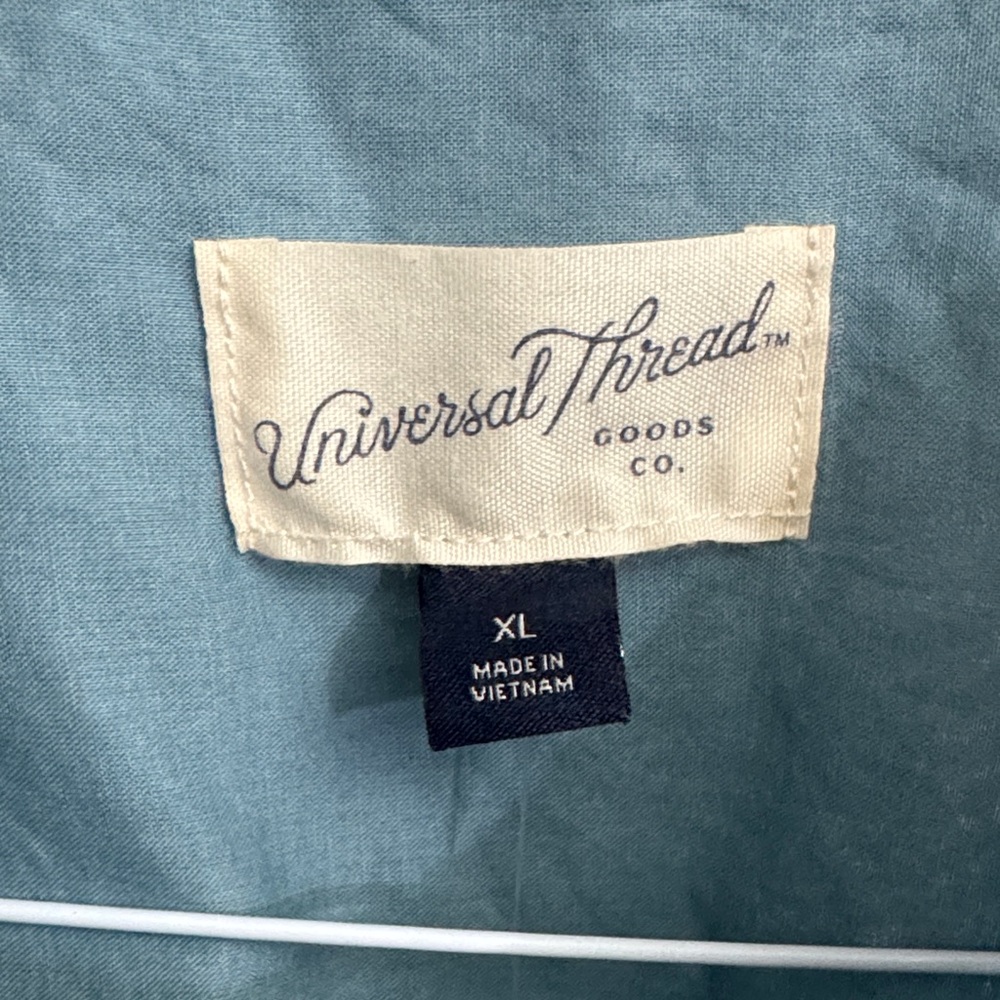 Universal Thread Blue V Neck Blouse Women Size XL Top NWT - Picture 5 of 10